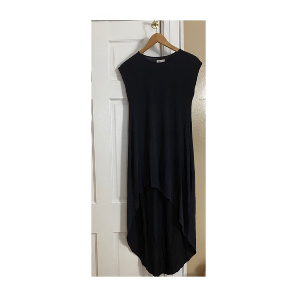 Black High low dress